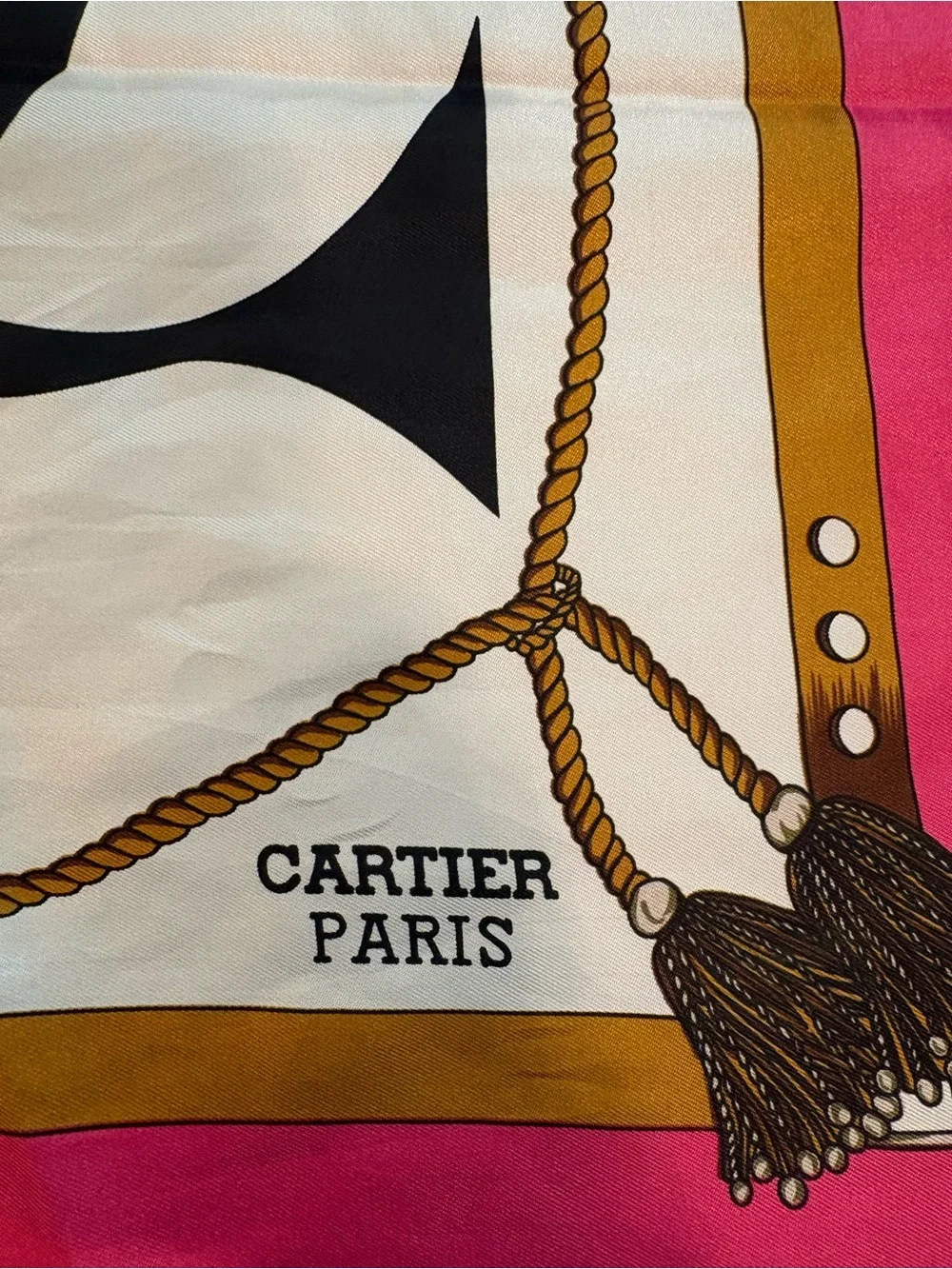Cartier elegant silk